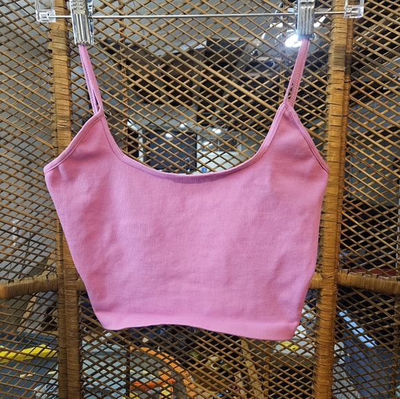 Free People Pink Bra Top - Picture 1 of 3